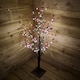 image 2 of 90cm 3ft Christmas Lit Black Twig Tree Red Berry 240 Warm White LED