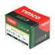 image 2 of Timco - Classic Multi-Purpose Screws - PZ - Double Countersunk - Yellow (Size 4.0 x 12 - 200 Pieces)