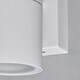 image 5 of BHS Jared Outdoor Up and Down Wall Light, White White | White