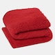 image 1 of OHS Soft Plush Teddy Fleece Throw Blanket, 150x200cm - Red