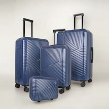 4 Piece Hard Shell Luggage Suitcase Set | 14'/20'/24'/28' Suitcases