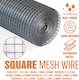 image 3 of Square Mesh Galvanised Garden Wire 600mm X 5m Chicken Fencing Wire Diy