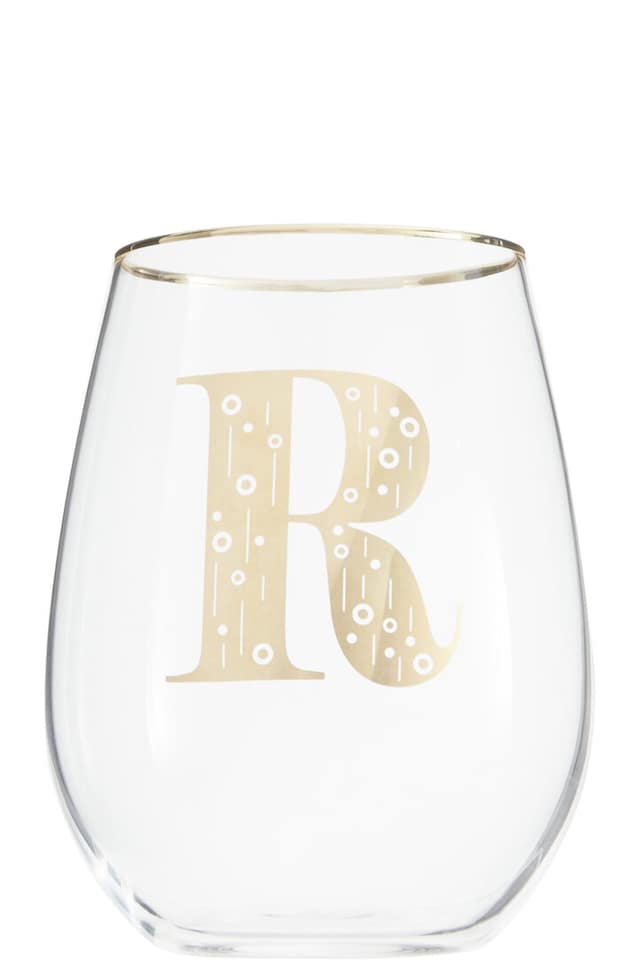 image 1 of Claro Letter R Curved Tumbler