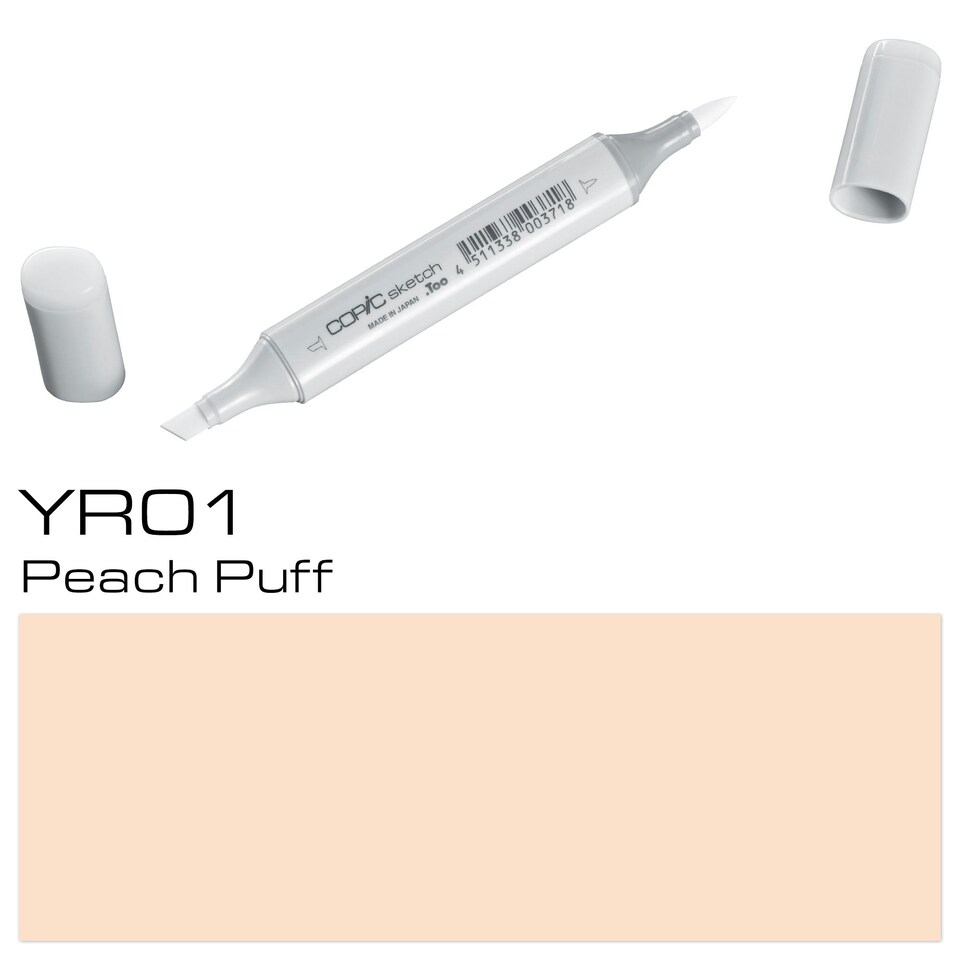image 1 of Copic Sketch Marker, Peach Puff, Single Pen