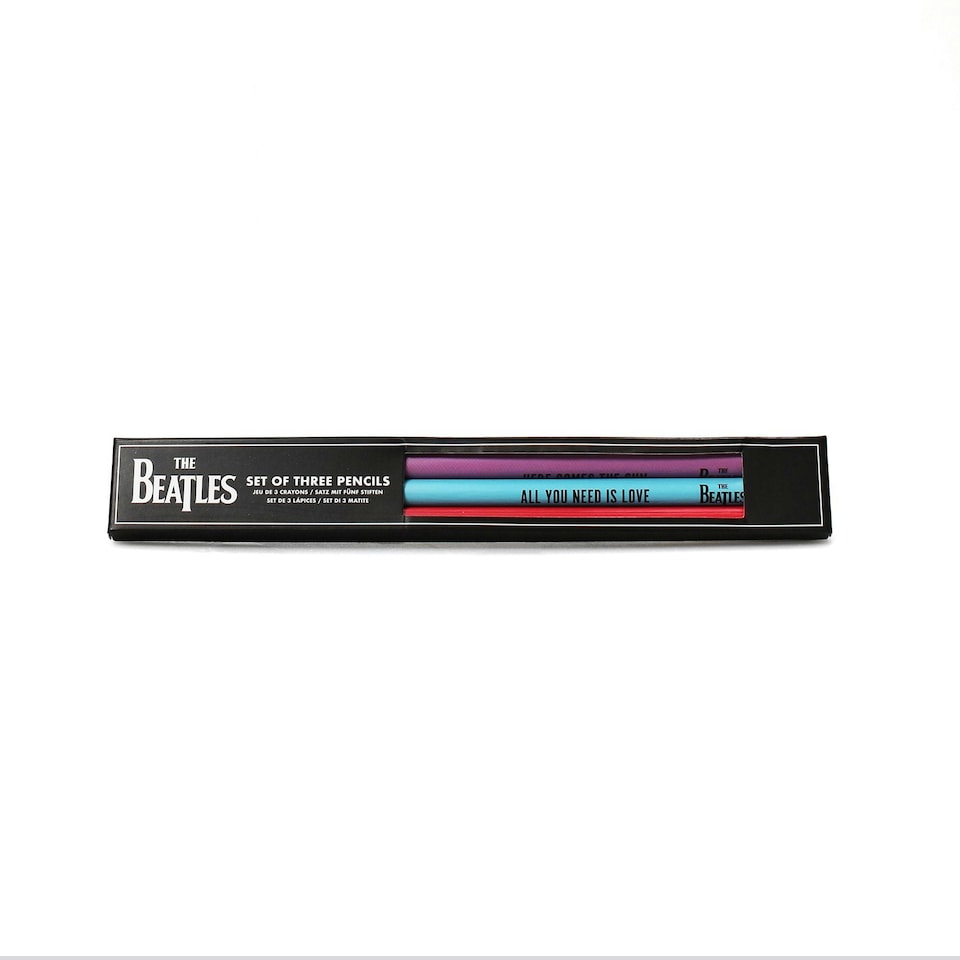 image 1 of Pencils Set of 3 - The Beatles