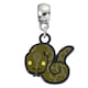 image 1 of Harry Potter Silver Plated Chibi Nagini Charm - Green - One Size