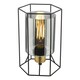 image 10 of Sabrina Black and Smoked Glass Table Lamp Black