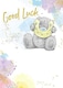 image 3 of Me to You Good Luck Bear and Horse Shoe Card
