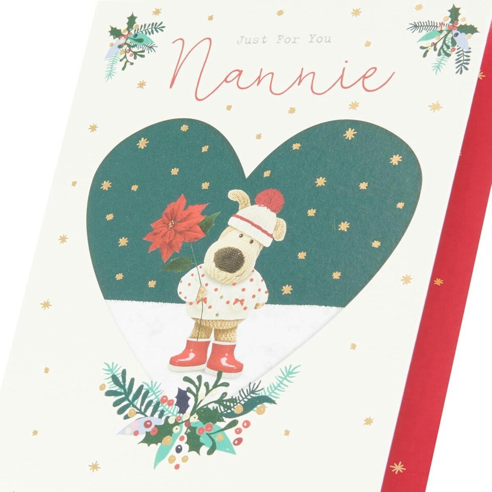 image 1 of Cute Design Boofle Nannie Christmas Card
