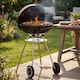 image 2 of Garden Vida Memphis Freestanding Lightweight Portable Kettle BBQ Grill - Black & Red