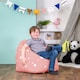 image 2 of icon Kids Starry Skies Bean Bag Chair Pink Childrens Bean Bags Pink