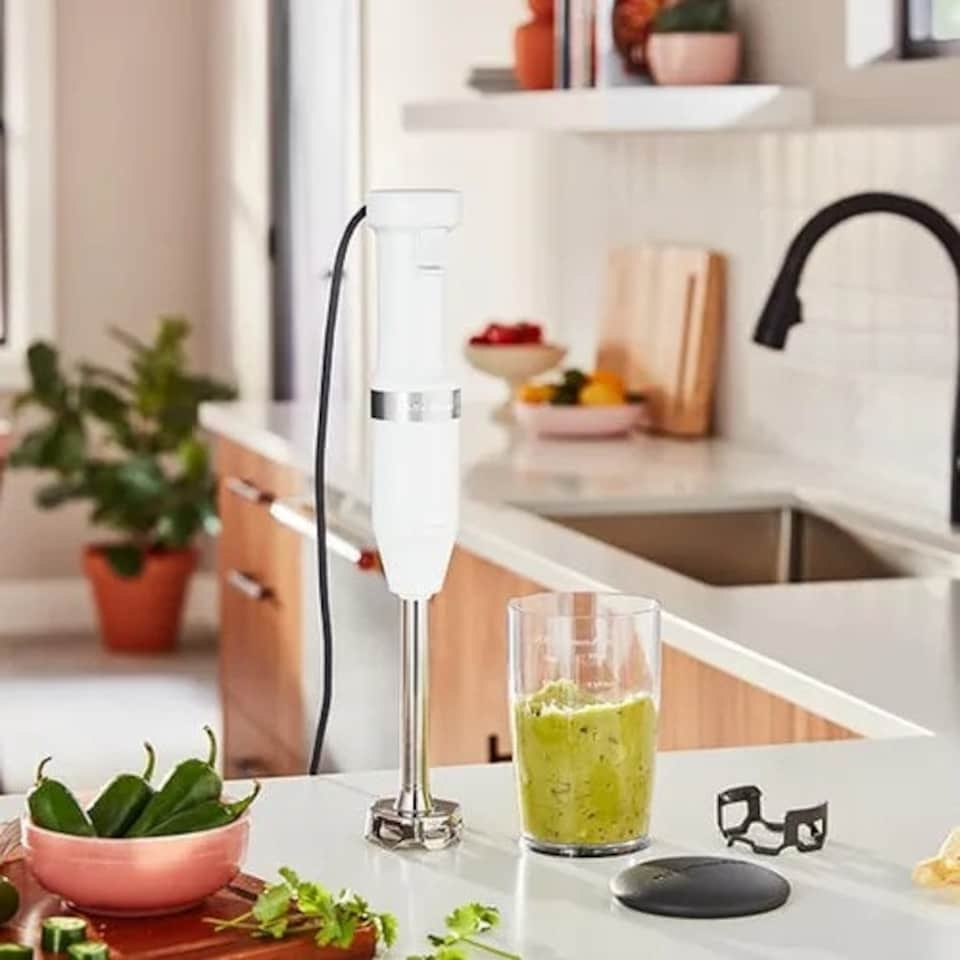 image 1 of KitchenAid White Classic Hand Blender