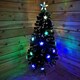 image 3 of Fibre Optic Indoor 120cm Cosmos Tree With 22 Colour Changing LEDs