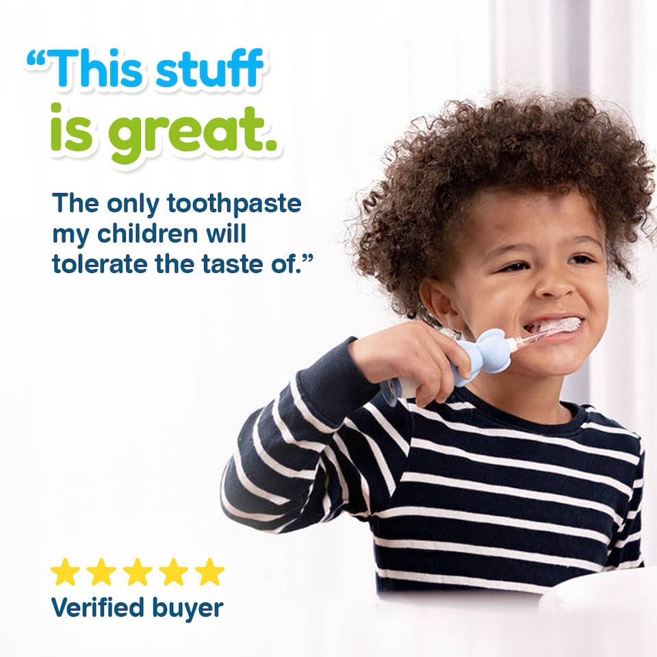 image 1 of Brush Baby WildOnes Applemint Childrens Toothpaste