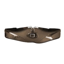 Hy ProReaction Ventilated TPU Horse Jumping Girth | Brown | Brown | 38in | 1