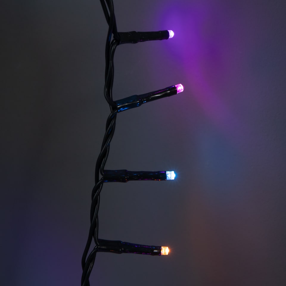 image 1 of 6m 240 LED TreeBrights Multi-Action Christmas String Lights with Timer in Rainbow