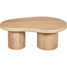 Ajmer Solid Wood Coffee Table Brown