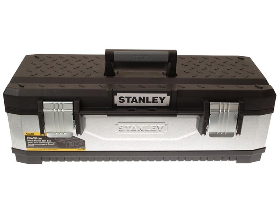 Galvanised Metal Toolbox 66Cm (26In)