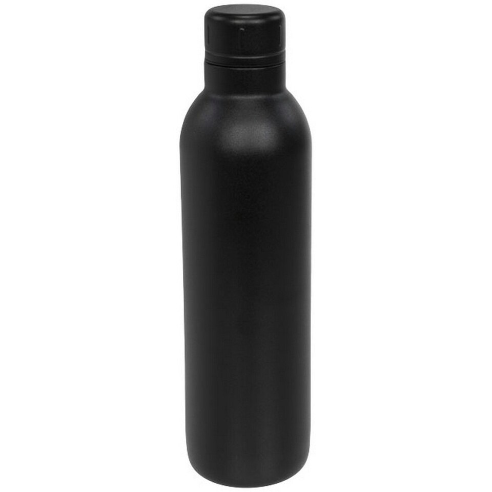 Avenue Thor Vacuum Insulated Copper Bottle - Solid Black - 510ml