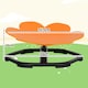 image 7 of AIYAPLAY Sensory Spinning Chair for Kids, for Balance, Coordination, Orange