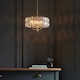 image 3 of Clifton 3 Light Multi Arm Lamp Ceiling Pendant Antique Brass
