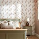 image 3 of Trailing Eucalyptus Wallpaper in Autumn Browns and Oranges Multi