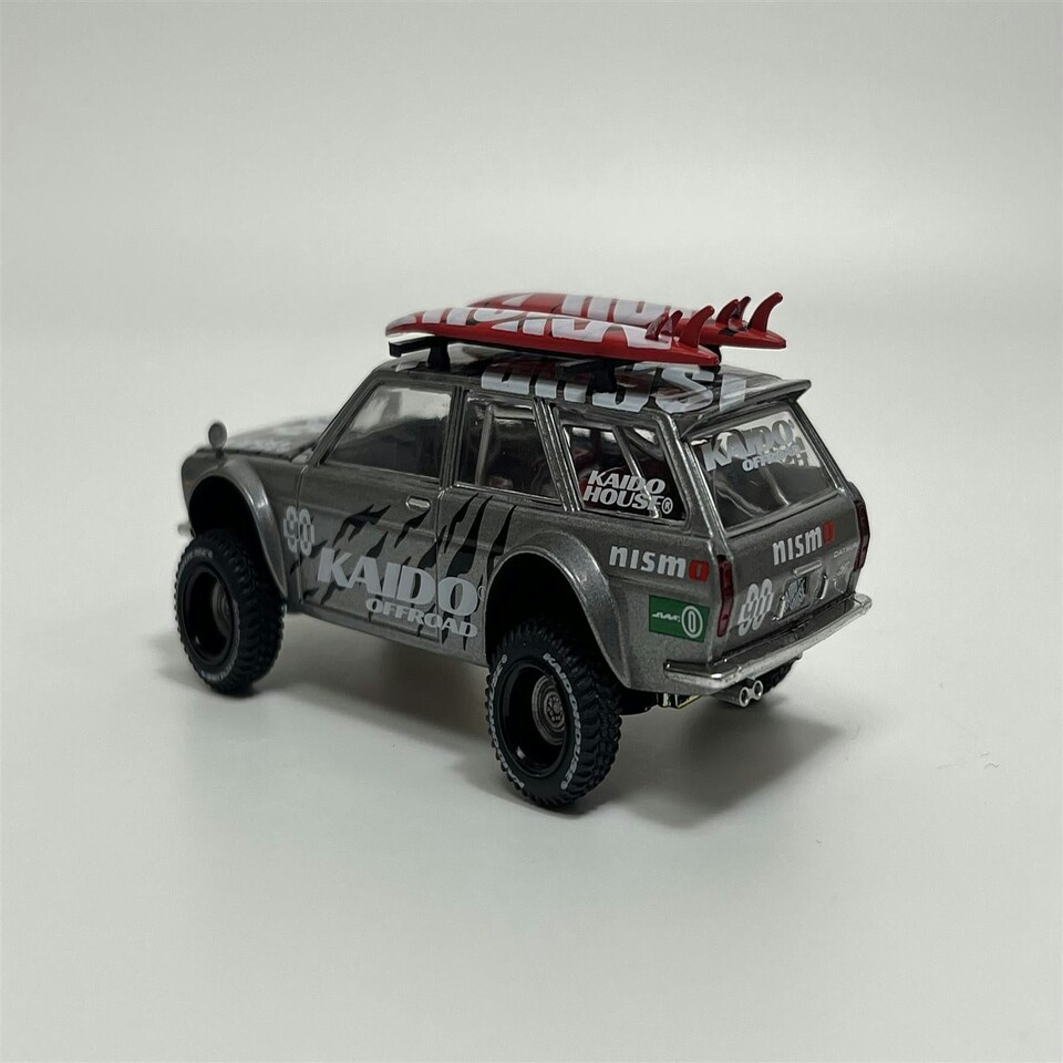 image 1 of Datsun 510 Wagon 4x4 Kaido Offroad V1 1:64 Mini GT KHMG121