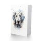 image 2 of Dalmatian Lovers Gift Watercolour Pet Blank Art Card