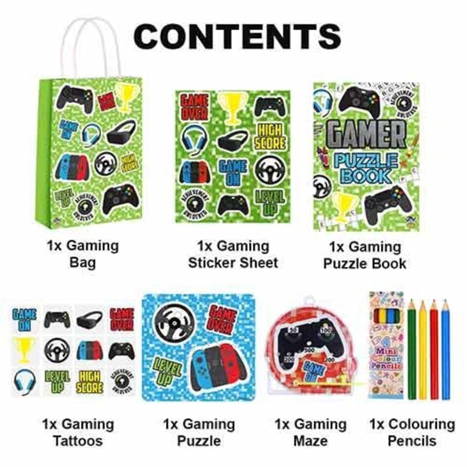 image 1 of Gamer Pre-Filled Party Favour Bag