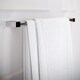 image 3 of COSMIC Towel rail, Silver Gloss, Wall-mounted, 40 cm. Collection METRIC