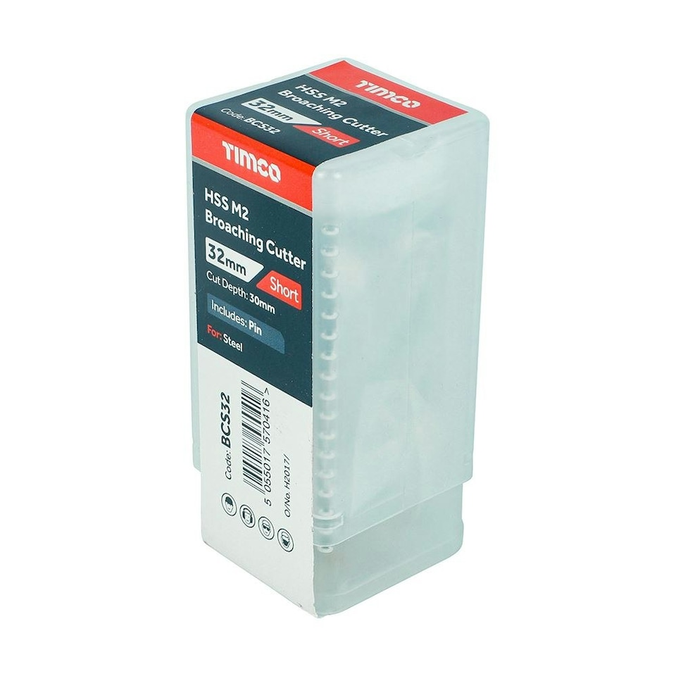 image 1 of Timco - Broaching Cutter - Short (Size 32 x 30 - 1 Each)