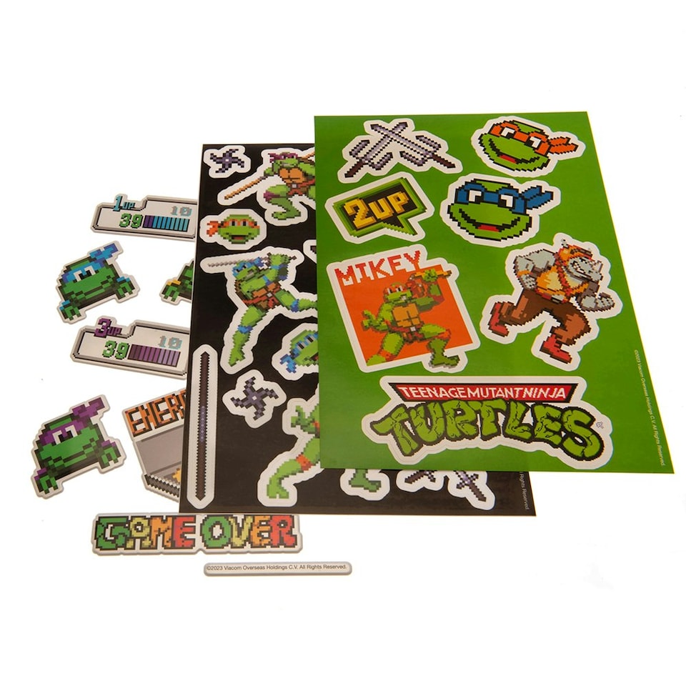 image 1 of Teenage Mutant Ninja Turtles Sticker Sheet - Multicoloured - One Size