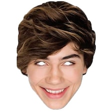Union J George Celebrity Cardboard Face Mask
