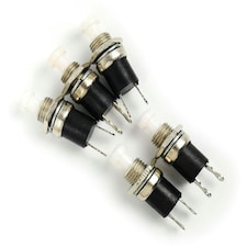 Gaugemaster Electric White Push to Make Switches (5)