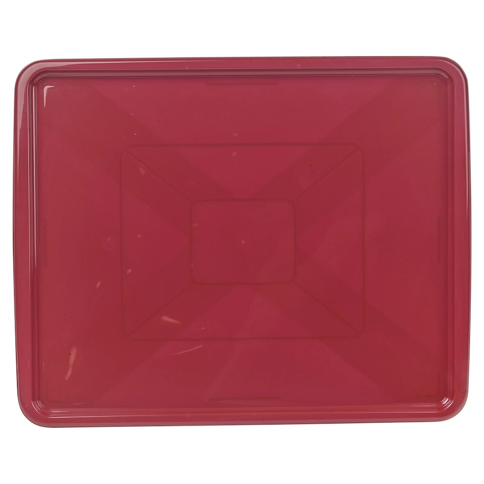 image 1 of Plastic Large Dish Rack Drainer Kitchen Sink Plate Cutlery Draining Drip Tray | Multi | Maroon Large