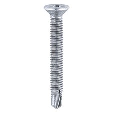 Timco - Window Fabrication Screws - Countersunk - PH - Metric Thread - Self-Drilling Point - Zinc (Size M4 x 25 - 1000 Pieces)
