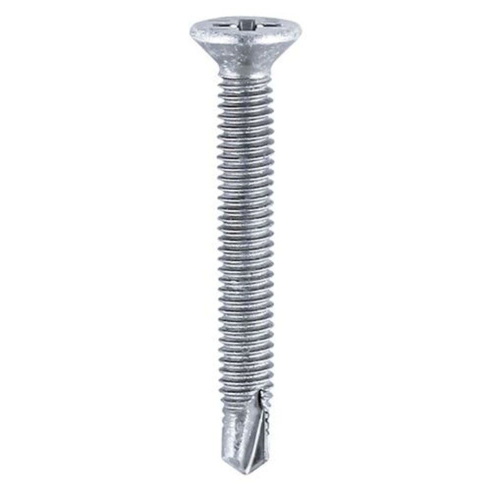 image 1 of Timco - Window Fabrication Screws - Countersunk - PH - Metric Thread - Self-Drilling Point - Zinc (Size M4 x 25 - 1000 Pieces)