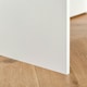 image 8 of HOMCOM Compact Computer Table w/ Keyboard Tray Drawer Study Office Work, White