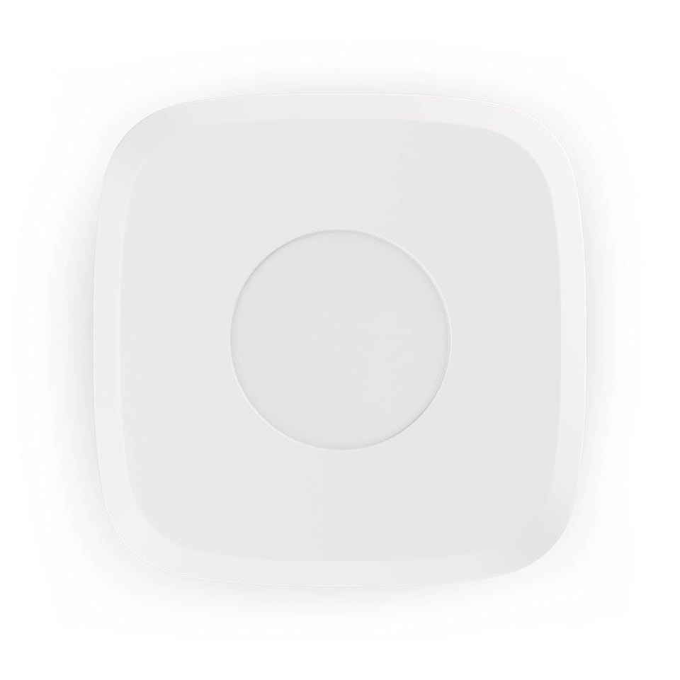 image 1 of Dryzone Digital Hygrometer (White, 6-Pack) Mini Magnetic Temperature & Humidity Monitor with Emoticon Display Battery Included