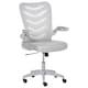 image 9 of Vinsetto Mesh Office Chair Home Swivel Task Chair with Arm, Grey