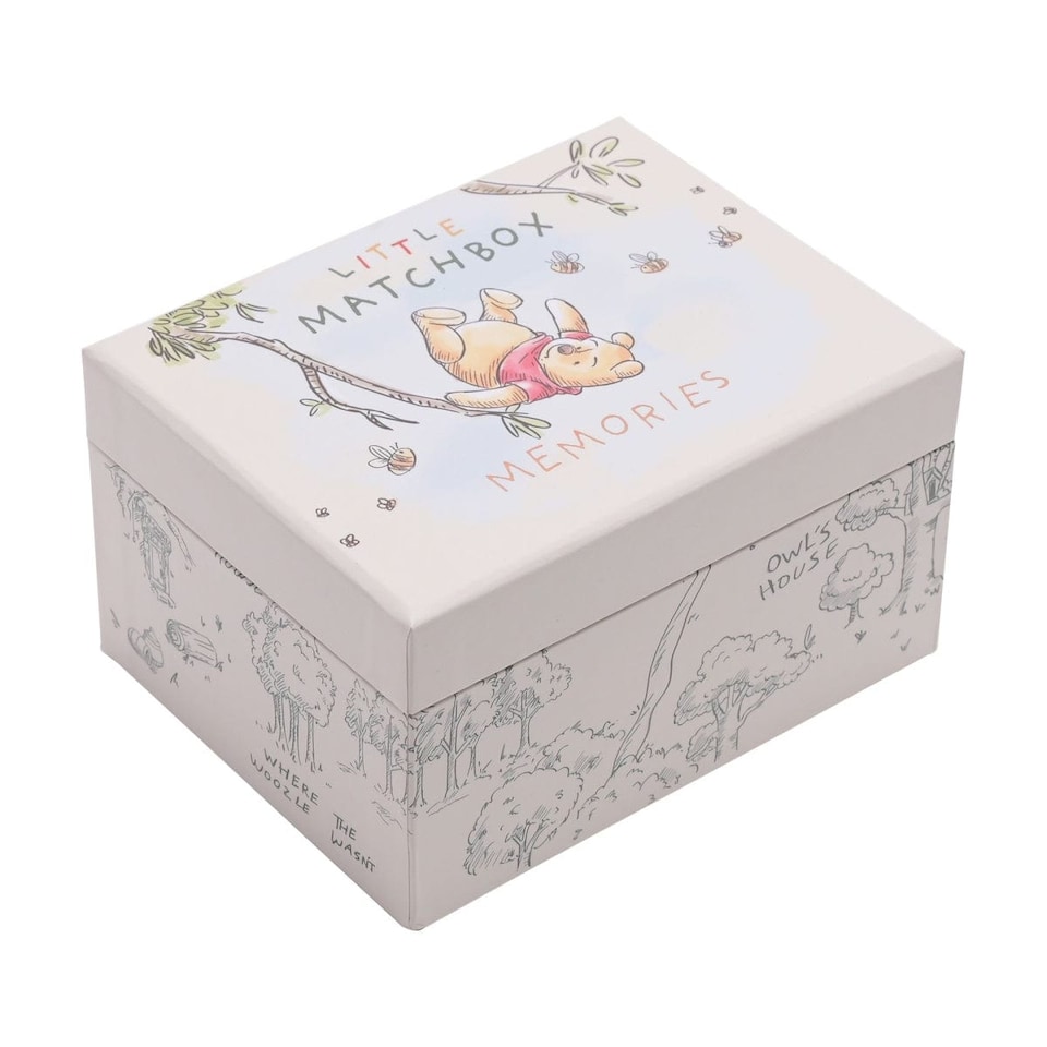 image 1 of Disney Winnie the Pooh Matchbox Keepsake Box