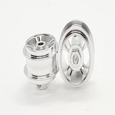Staffs Slot Cars 4 Spoke Modern Alloy Wheels 15.8 x 8.5mm x 2 Staffs 44