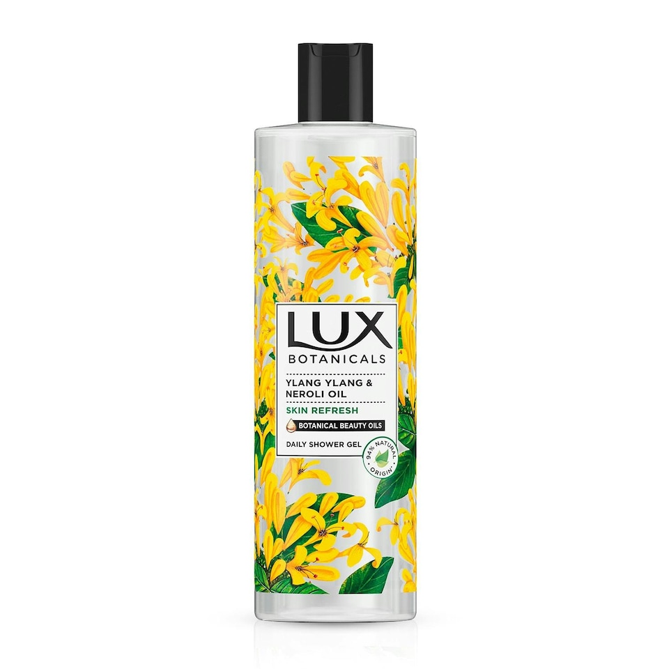 image 1 of Lux Botanicals Shower Gel With Ylang Ylang & Neroli Oil 6x500Ml