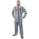 image 1 of Men's Black and White Striped Suit Costume N/A | L