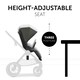 image 6 of hauck Walk N Care Pushchair Set - Dark Olive Green