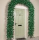 image 5 of 8ft (2.50m) Double Door Artificial Christmas Tree Arch in Green with 1296 Tips