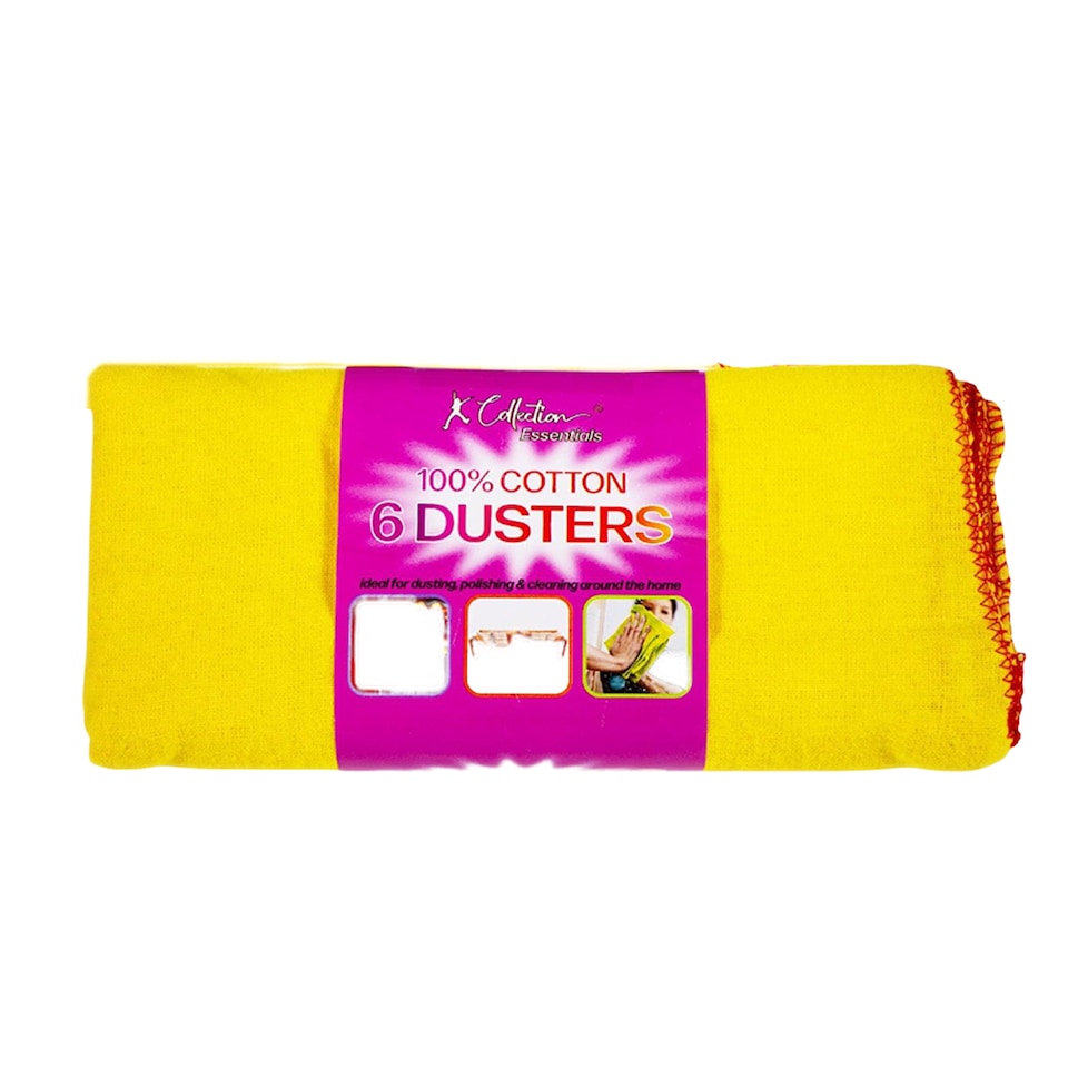 image 1 of K Collection Cotton Dusters (Pack of 6) | Yellow | Yellow | XL | 1