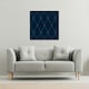 image 2 of Diagonal dot stripes (Canvas Print) 127 x 127 x 4cm