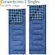image 4 of Cotton Double Sleeping Bag 300