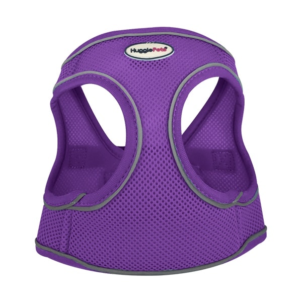 HugglePets Step In Air Mesh Dog Harness Purple M